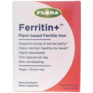 Flora Ferritin+ Plant Based Iron Organic 30c