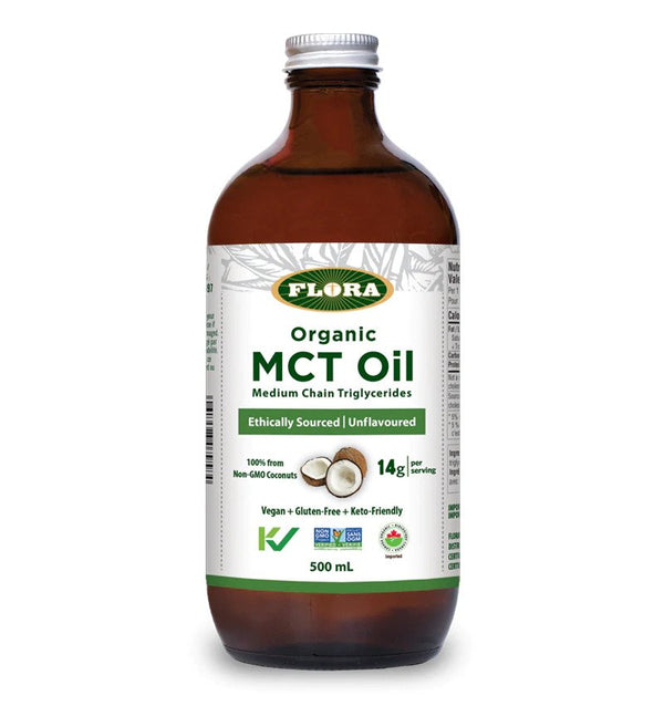 Flora Organic MCT Oil 500ml