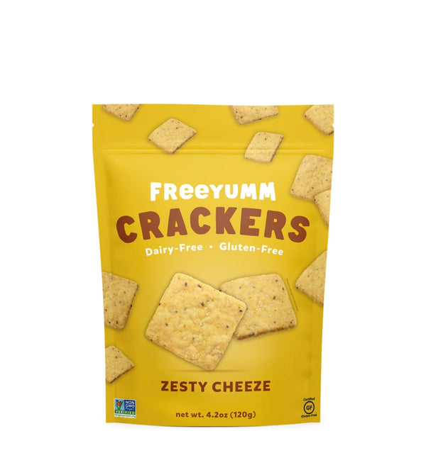 Free Yumm Cheezy Gluten Free Cracker Bites 120g