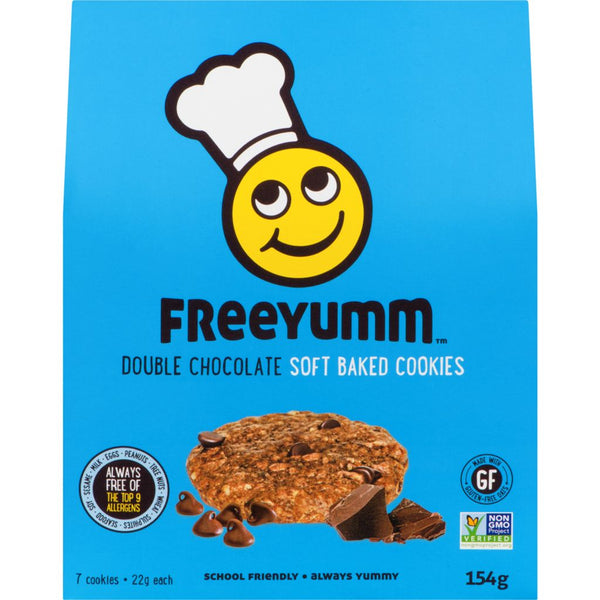 Free Yumm Double Chocolate Cookies 154g
