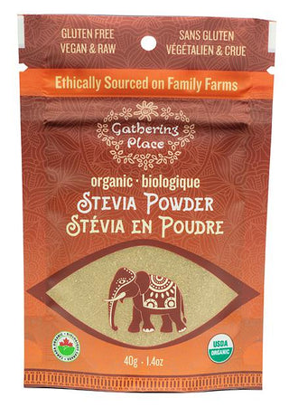 Gathering Place Stevia Powder Organic 40g