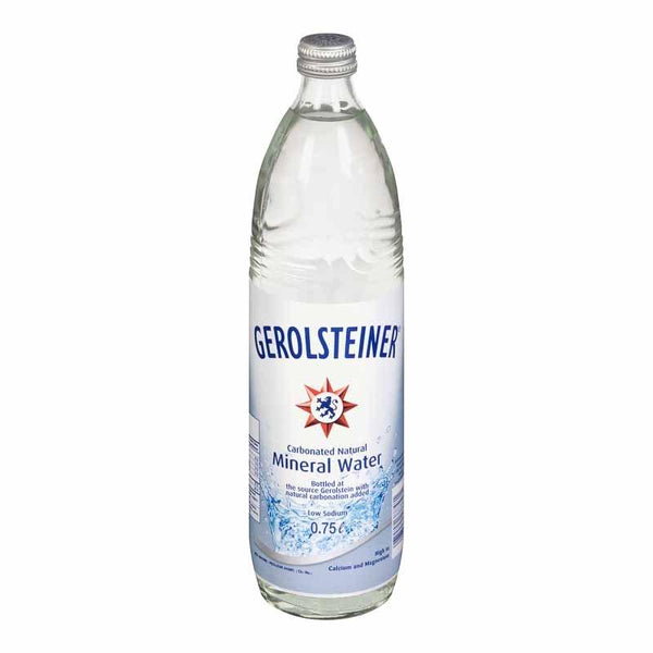Gerolsteiner Sparkling Mineral Water 750ml