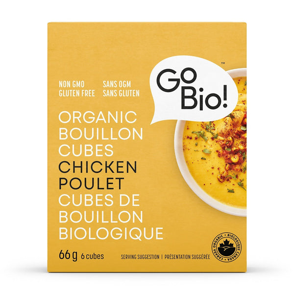GoBIO Chicken Bouillon Cubes Organic 66g