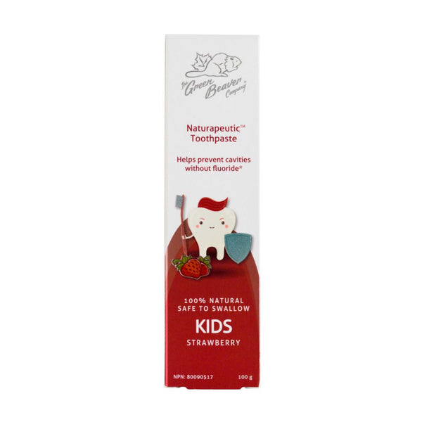 Green Beaver Kids Strawberry NP Toothpaste 100g