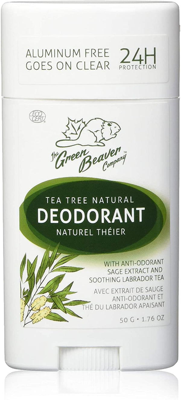 Green Beaver Natural Deodorant Tea Tree 50g