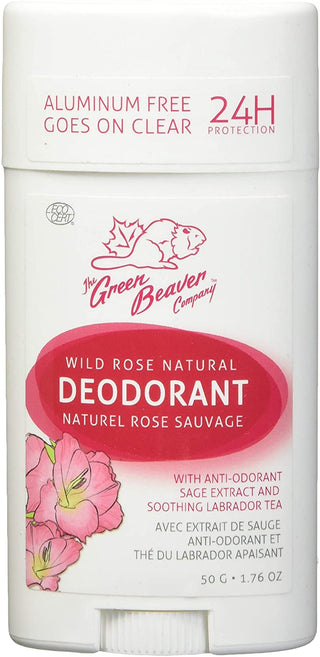 Green Beaver Natural Deodorant Wild Rose 50g