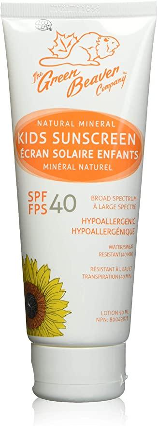 Green Beaver Sunscreen Lotion Kids SPF 40 90ml