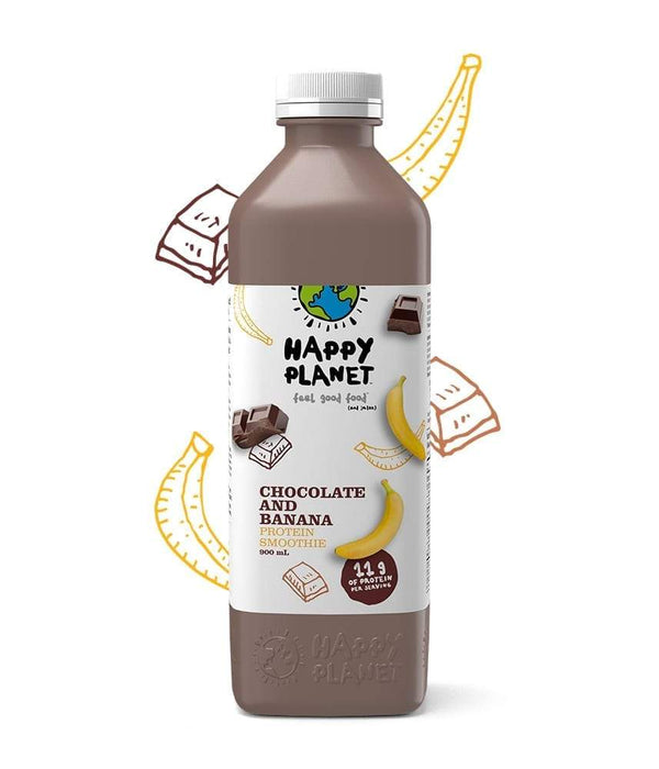 Happy Planet Chocolate Banana Protein Smoothie 900ml 900ml