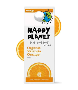 Happy Planet Valencia Orange Organic Juice 1.75L