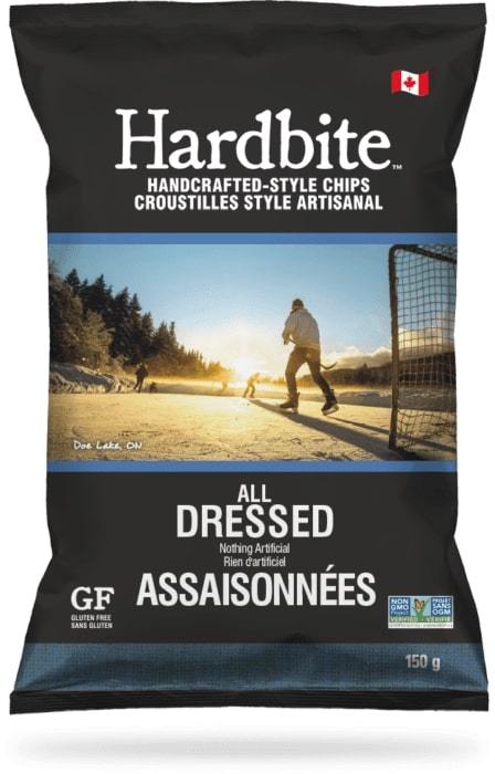Hardbite All Dressed Hardbite Kettle Chips 150g