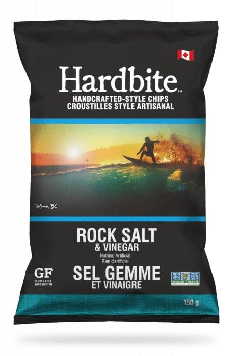 Hardbite Salt & Vinegar Hardbite Kettle Chips 150g