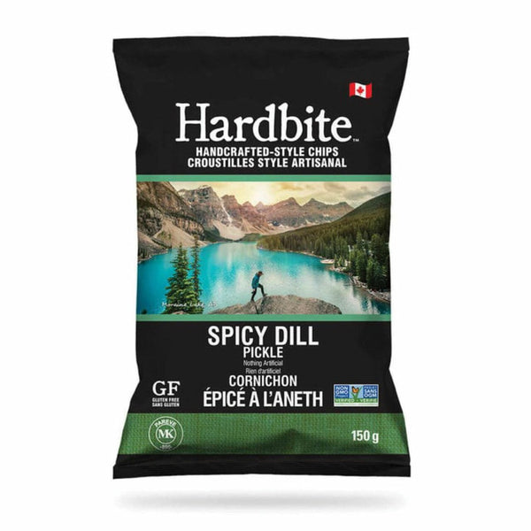 Hardbite Spicy Dill Pickle Hardbite Kettle Chips 150g