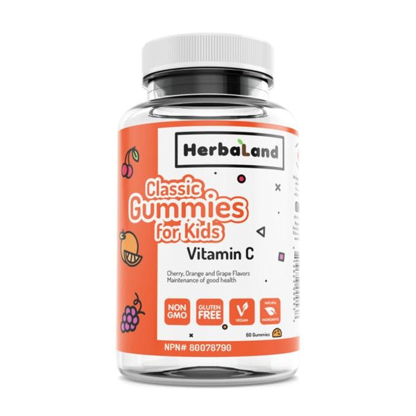 Herbaland Classic Vitamin C Gummies 60 gummies