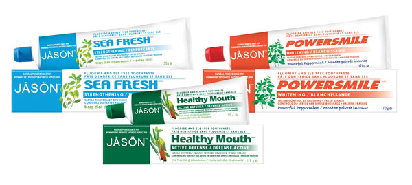 Jason Toothpaste 4 Pack