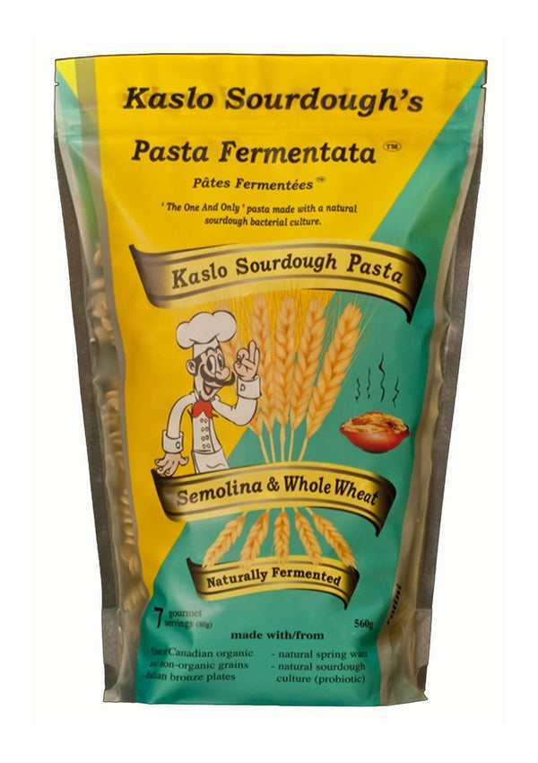 Kaslo Sourdough Semolina Whole Wheat Sourdough Pasta 454g