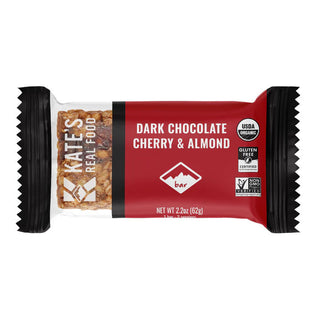 Kates Real Food Dark Chocolate Cherry & Almond 62g