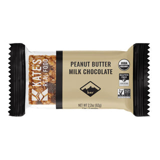 Kates Real Food Peanut Butter Milk Chocolate 62g