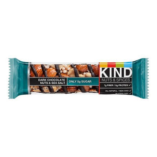 Kind Dark Chocolate Nuts & Sea Salt Bar 40g