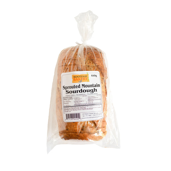 Kootenay Bakery Co op Sprouted Mountain Sourdough Bread