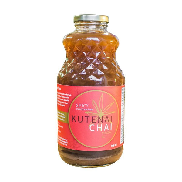 Kutenai Chai Spicy Chai Concentrate 946ml