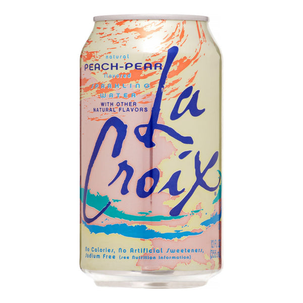 La Croix Peach Pear Sparkling Water (355ml/8x355ml)