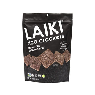 Laiki Black Rice Crackers 100g