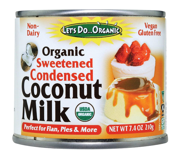 Let's Do Organic Sweetened Condensed Coconut Milk Organic 195ml