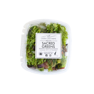 Linden Lane Farms Sacred Greens  Seasonal Greens Blend 5oz 5oz