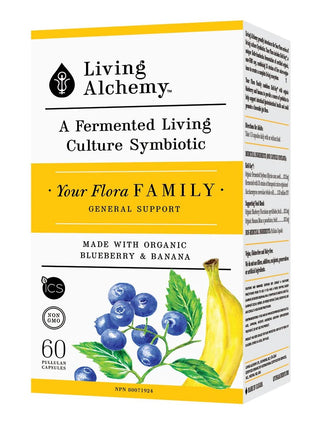 Living Alchemy Your Flora Probiotic  Family 60c