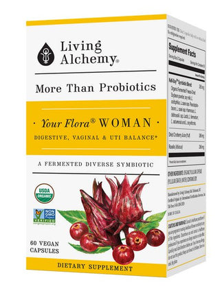 Living Alchemy Your Flora Probiotic  Woman 60c