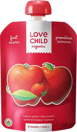 Love Child First Apples Baby Food 128ml