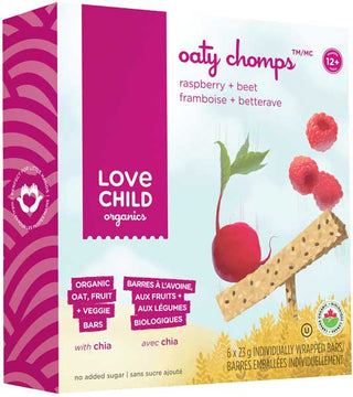 Love Child Organic Raspberry Beet Oaty Chomps 138g