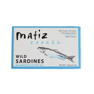 Matiz Wild Sardines in Olive Oil 120g
