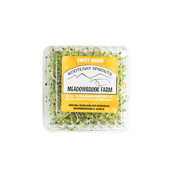Meadowbrook Farm Sweet Onion Sprouts 112g 112g