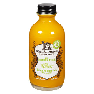 Moonshine Mama's Turmeric Elixir  Lime 60ml