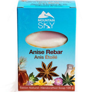 Mountain Sky Anise Rebar Bar Soap 135g