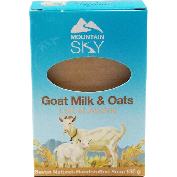 Mountain Sky Goat Milk and Oats Bar Soap 135g