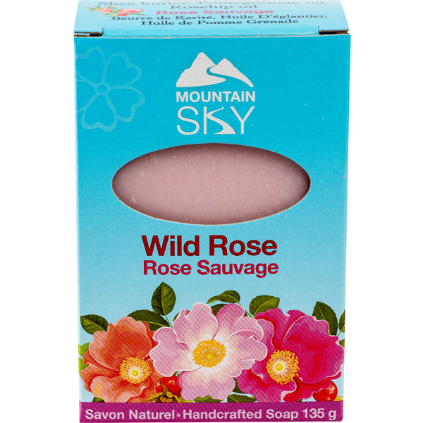 Mountain Sky Wild Rose Bar Soap 135g