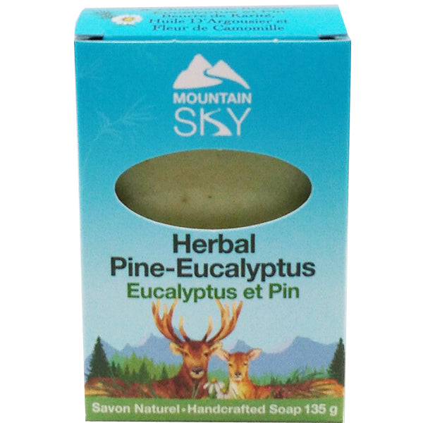 Mountain Sky Herbal Pine Eucalyptus Bar Soap 135g
