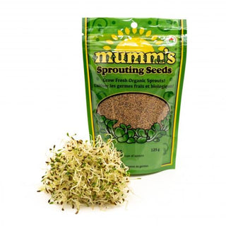 Mumm's Sprouting Seeds Alfalfa Organic 125g