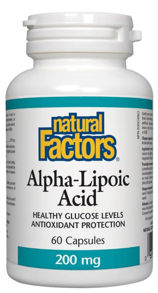 Natural Factors Alpha Lipoic Acid 400mg 60c