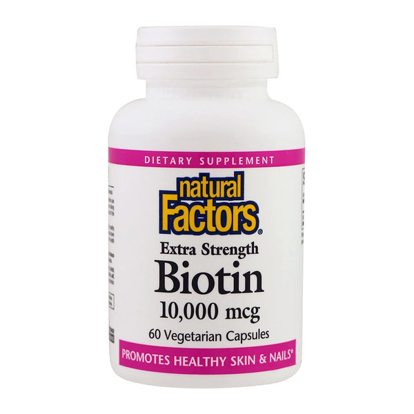 Natural Factors Biotin Extra Strength 10,000mcg 60c