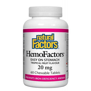 Natural Factors HemoFactors 20mg 60c