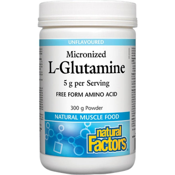 Natural Factors L Glutamine 300g