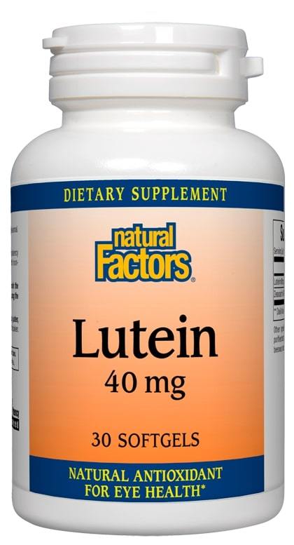 Natural Factors Lutein 40mg 30c