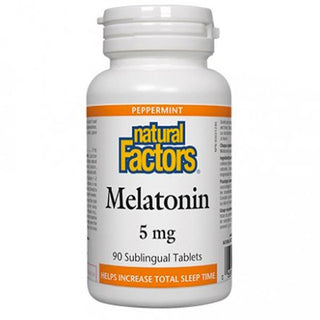 Natural Factors Melatonin 5mg (90t/180t)