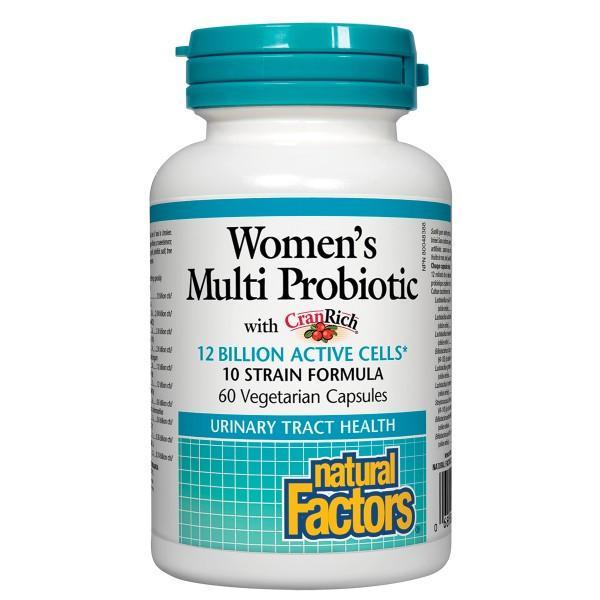 Natural Factors Women's Multi Probiotic 60c