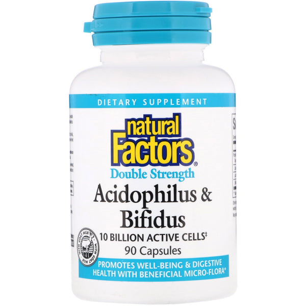 Natural Factors Acidophilus & Bifidus (90c/180c)