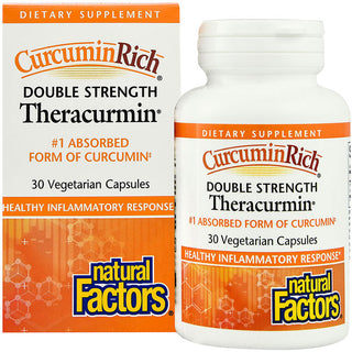 Natural Factors Theracurmin Double Strength 60mg (30c/60c/120c)