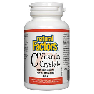 Natural Factors Vitamin C Crystals 1000mg 125g